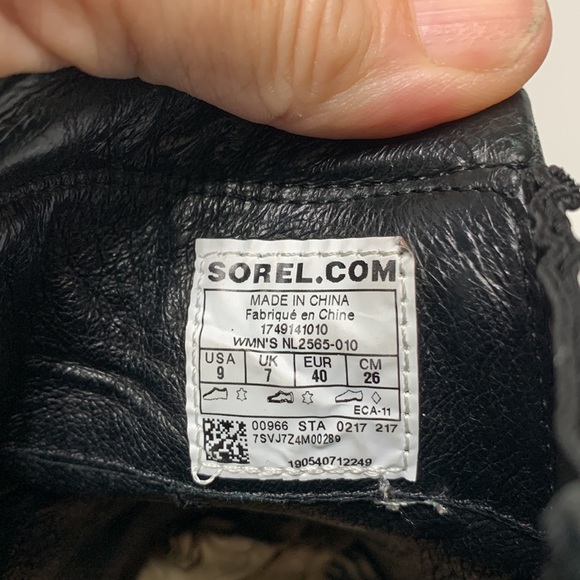 SOREL After Hours Chelsea wedge black 9, EU40 - Picture 7 of 17
